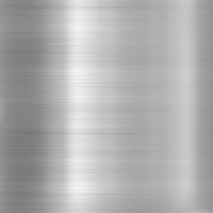 Metal background or texture of brushed aluminum  plate
